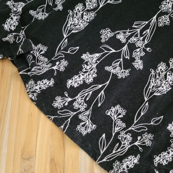 Old Navy Black & White Floral Sleveless Maxi Dress 3x plus - Picture 3 of 4